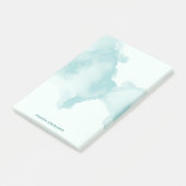 Moderne waterverf abstract post-it® notes (Schuin)