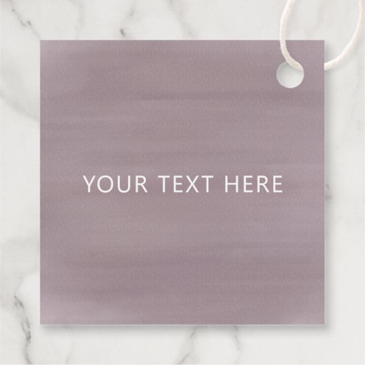 Moderne Waterverf Abstracte bruiloft gunst geschen Bedankjes Labels (Achterkant)