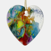 Moderne Waterverf anatomisch hart Keramisch Ornament (Rechts)