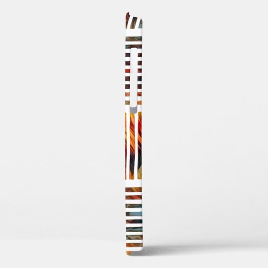 Moderne Waterverf artistieke strips Case-Mate iPhone Case (Achterkant / Links)