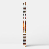 Moderne Waterverf artistieke strips Case-Mate iPhone Case (Achterkant / Rechts)