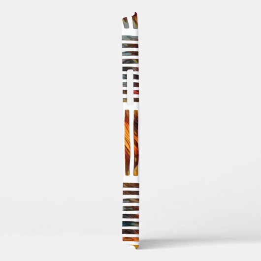 Moderne Waterverf artistieke strips Case-Mate iPhone Case (Achterkant / Rechts)