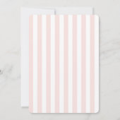 Moderne Waterverf Baby Brunch Uitnodiging (Achterkant)