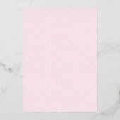 Moderne waterverf baby shower uitnodiging (Achterkant)