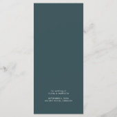 Moderne Waterverf Berglandschap Menu (Achterkant)