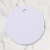 Moderne Waterverf Bloem Team Bruid Bruiloft Bridal Bedankjes Labels (Achterkant)