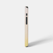 Moderne waterverf bloemen & gepersonaliseerd beeld iPhone hoesje (Linkerkant)