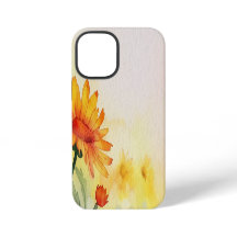 Moderne waterverf bloemen & gepersonaliseerd beeld