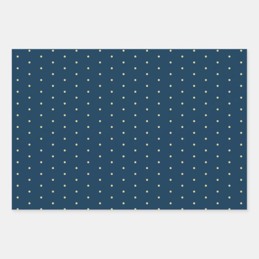 Moderne Waterverf Boho Blue Flural Handbeschilderd Inpakpapier Vel (Voorkant 3)