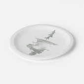 Moderne Waterverf Bord pineboompapier (Gekanteld)