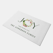 Moderne waterverf botanische vreugde deurmat (Schuin)