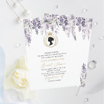 Moderne Waterverf  Bridgerton wisteria flow