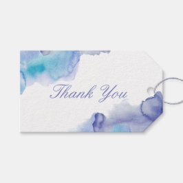 Moderne Waterverf bruiloft voor Label met cadeau Cadeaulabel