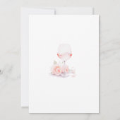 Moderne Waterverf Brunch en Bubbly Vrijgezellenfee Kaart (Achterkant)