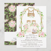 Moderne Waterverf buitenshuis Kaart (Voorkant / Achterkant)