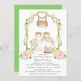 Moderne Waterverf buitenshuis Kaart