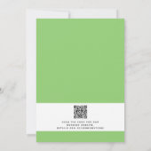 Moderne Waterverf buitenshuis Kaart (Achterkant)