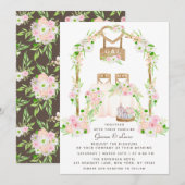 Moderne Waterverf buitenshuis Kaart (Voorkant / Achterkant)