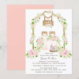 Moderne Waterverf buitenshuis Kaart