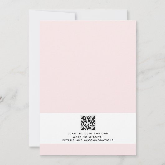 Moderne Waterverf buitenshuis Kaart (Achterkant)