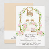 Moderne Waterverf buitenshuis Kaart (Voorkant / Achterkant)