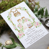 Moderne Waterverf buitenshuis Kaart