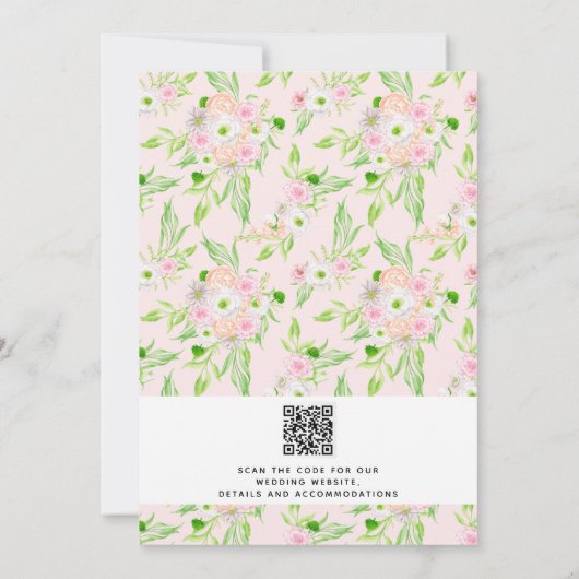 Moderne Waterverf buitenshuis Kaart (Achterkant)