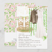 Moderne Waterverf buitenshuis Kaart (Voorkant / Achterkant)