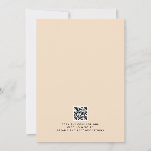 Moderne Waterverf buitenshuis Kaart (Achterkant)