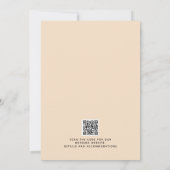 Moderne Waterverf buitenshuis Kaart (Achterkant)