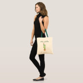Moderne waterverf cactus cactussen woestijn vetpla tote bag (Voorkant (model))