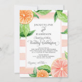 Moderne Waterverf Citrus roenroenzoolpompelmoes Si Kaart (Voorkant)