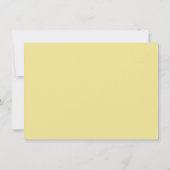 Moderne Waterverf Citrus Verjaardagsfeest Uitnodig Kaart (Achterkant)