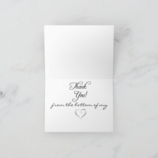 Moderne Waterverf Dank u wel Notities (Binnen)