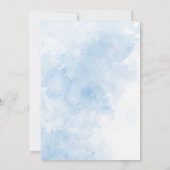 Moderne waterverf eend wilde Baby shower Kaart (Achterkant)