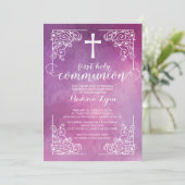 Moderne Waterverf Eerste Heilige Communauteit Kaart (Staand voorkant)