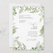 Moderne Waterverf Eucalyptus Beide ouders Sage Kaart (Voorkant)