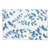 Moderne Waterverf Eucalyptus botanische groen Kussensloop (Voorkant)