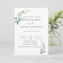 Moderne Waterverf Eucalyptusbladeren Groene Beplan