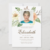 Moderne Waterverf - Floral fotografering van het l Kaart (Voorkant)