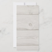 Moderne Waterverf "Floral Memorial" Bedankkaart (Achterkant)