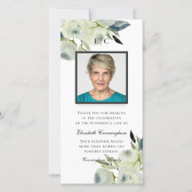 Moderne Waterverf "Floral Memorial"