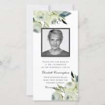 Moderne Waterverf "Floral Memorial"