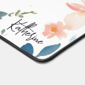 Moderne Waterverf Floral Pattern Bureaumat (Hoek)