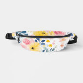 Moderne Waterverf Floral Pattern Heuptasje (Voorkant)