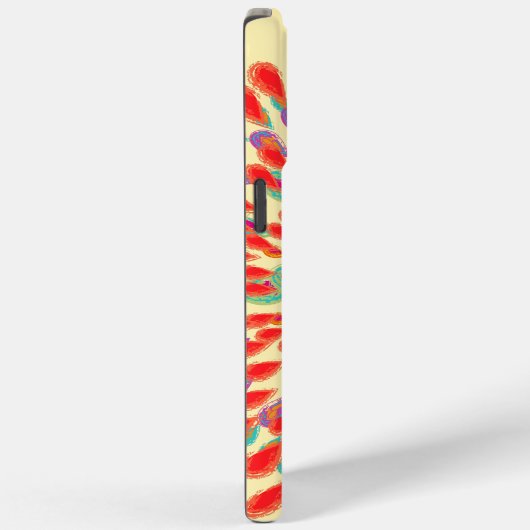 Moderne Waterverf Floral Pattern iPhone Case-Mate iPhone Case (Achterkant / Rechts)