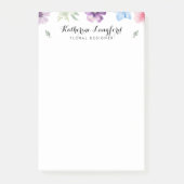 Moderne Waterverf Floral Post-it® Notes (Voorkant)