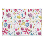 Moderne Waterverf - Floral schilderen Kussensloop (Achterkant-Rechts)