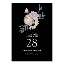 Moderne Waterverf Flowers Wedding