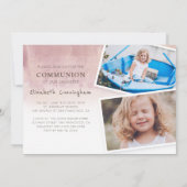 Moderne Waterverf Foto eerste communautarisering Kaart (Achterkant)